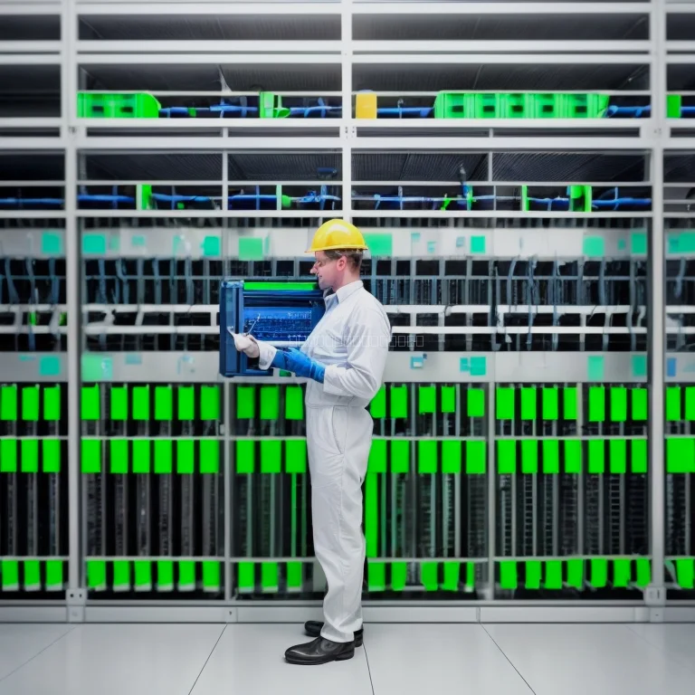 Temperatursensor in Industriekühlung